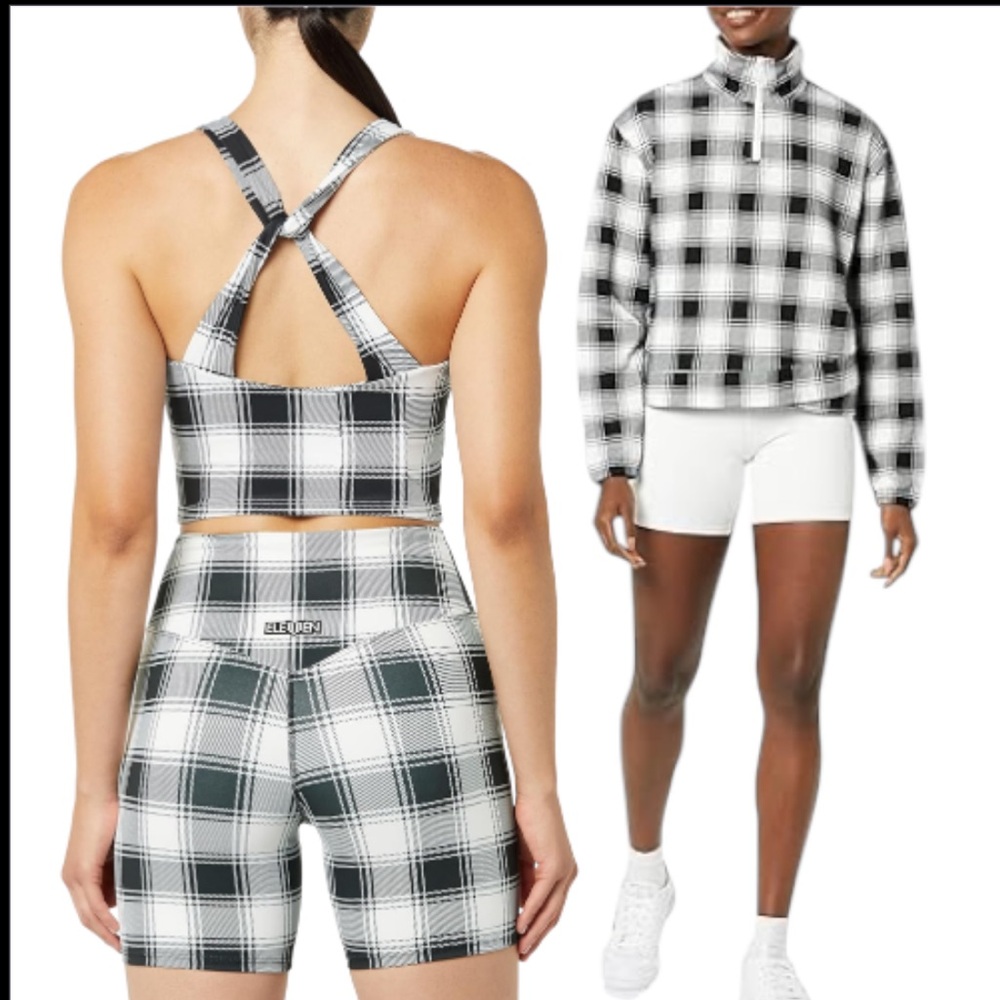 NWT EleVen by Venus Williams One More Time TankYoga Shirt Pullover & Bike Shorts - Picture 16 of 16